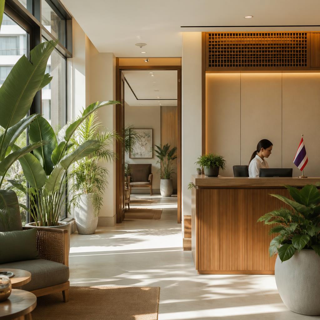 Easy Thai Visa Agency office reception in Bangkok
